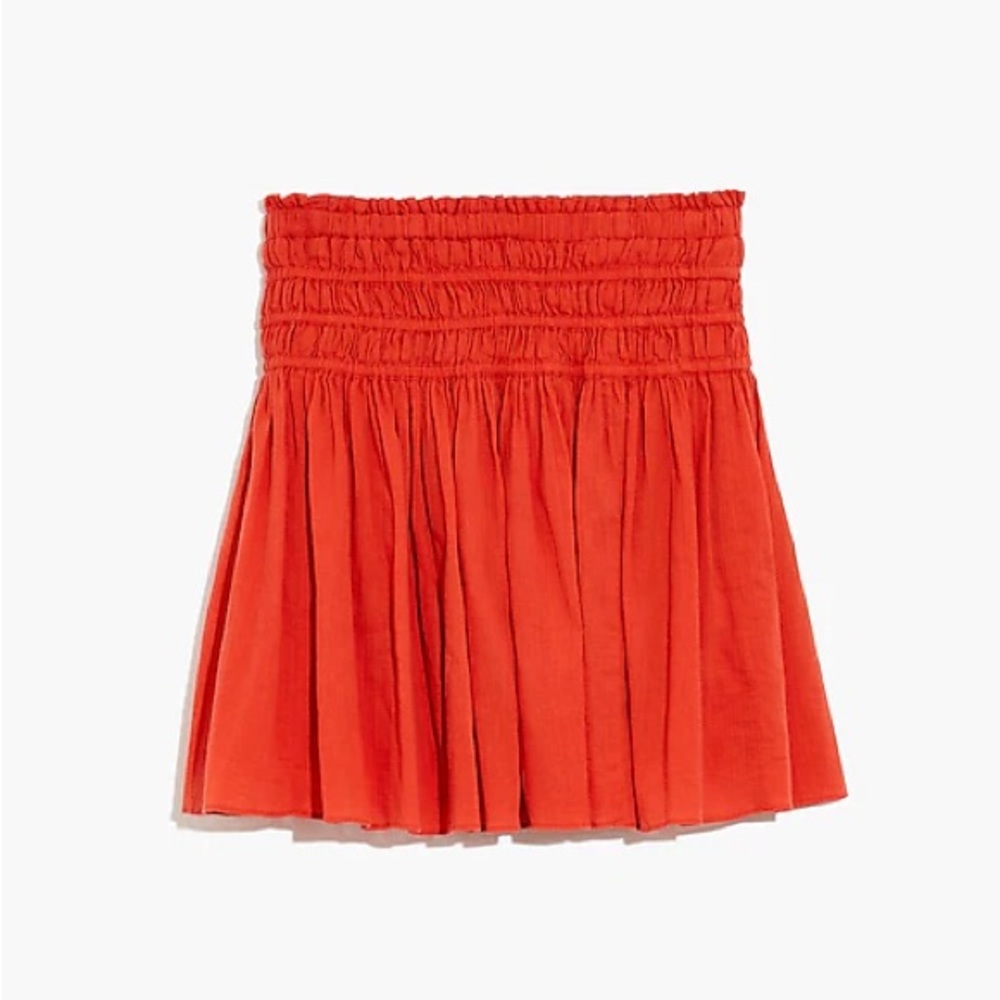 MADEWELL smocked skirt - Picture 2 of 4